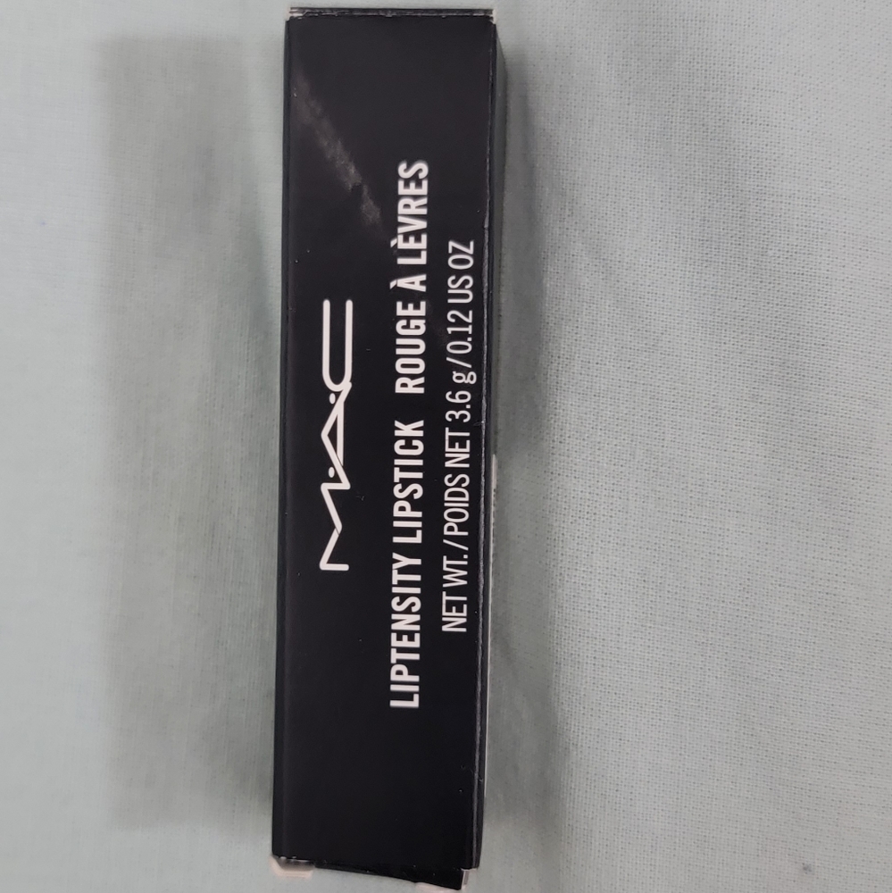 MAC cosmetics lipstick liptensity (brick dust )